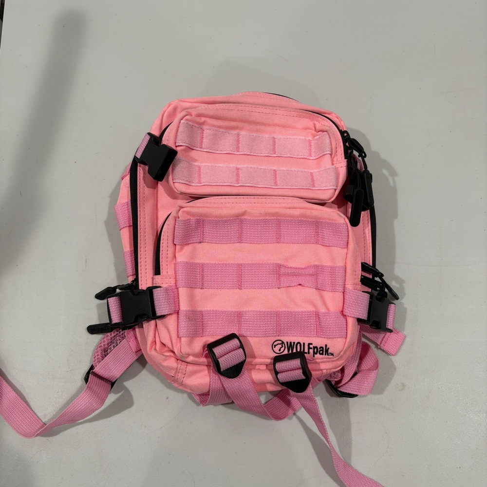 Baby Pink Mini Backpack